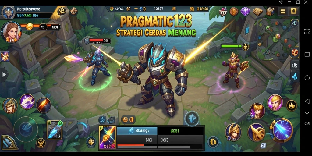 Tampilan antarmuka strategis di PRAGMATIC123 yang memukau.