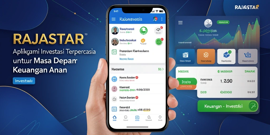 Tampilan antarmuka RAJASTAR yang intuitif dan informatif.