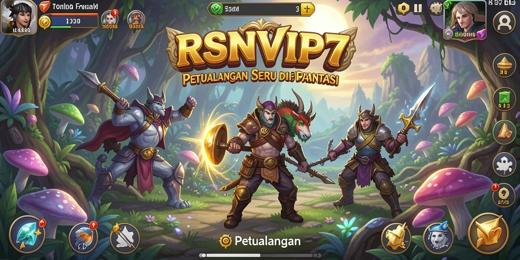 Tampilan antarmuka <strong>RSNVIP7</strong> dengan pemandangan petualangan yang menakjubkan.