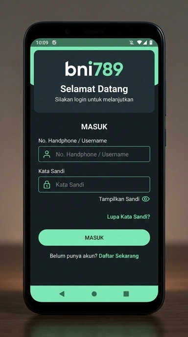 Login Mudah dan Aman di bni789